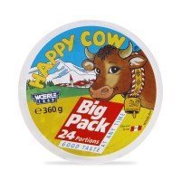 Happy Cow Portion Cheese Regular (Pack of 24) - 360gm