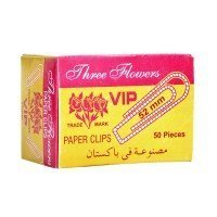 Three Flower Gem Clips (Pack of 50) - 52mm