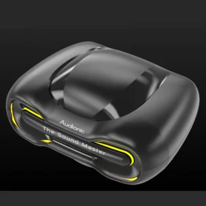 Audionic Battle Buds Gaming Earbuds: 45mm Low Latency Sound (Black)