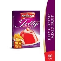 National Mixed Fruit Jelly Crystals - 80gm