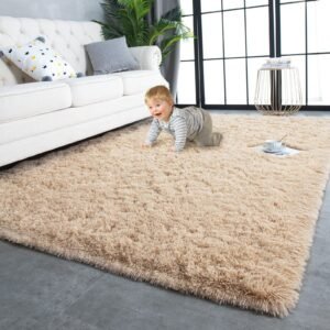 Fluffy Shag Rug 6x8 ft