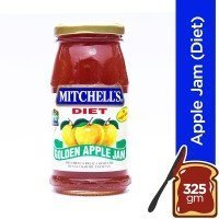 Mitchell's Golden Apple Jam (Diet) - 300gm