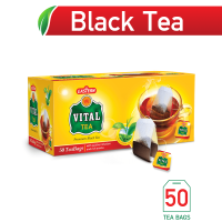 Vital Premium Black Tea Bags (Pack of 50) - 100gm