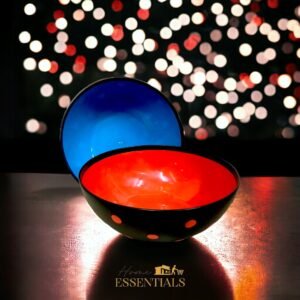 Popcorn Bowl Plastic 1Pc – Multi Color Large Size