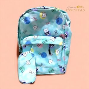 Teddy Bear Print School Bag – Grade 1 to 7