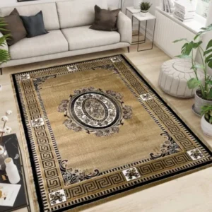Ideal BeigeGold Rug