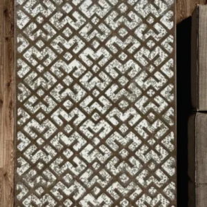 Ideal Eagle Silky BeigeWhite Rug