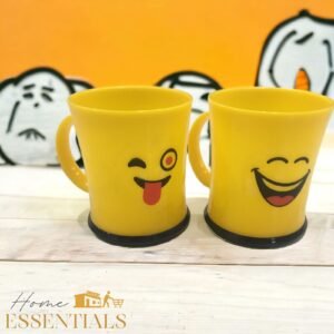 Tea/Coffee Emoji Mug – Plastic High Quality