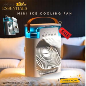 Mini Ice Cooling Fan – Water Mist Humidification Fan