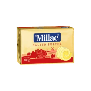 Millac Salted Yellow Butter 100g – Fresh and Creamy