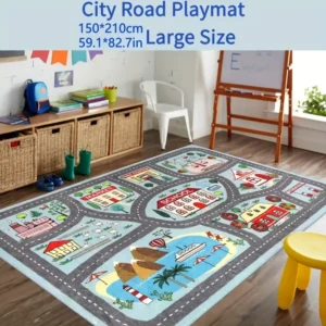 Kids Play Rug 5x7 ft