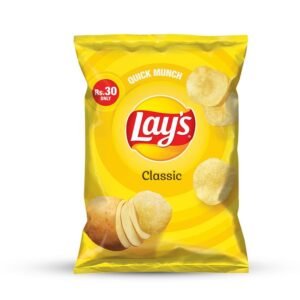 Lays Classic Salted Potato Chips – 18g Pack
