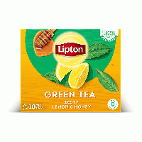 Lipton Green Tea Zesty Lemon & Honey (Pack of 10)