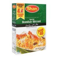 Shan Special Bombay Biryani (Pack of 4) - 240gm