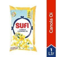 Sufi Canola Oil Poly Bag - 1Ltr